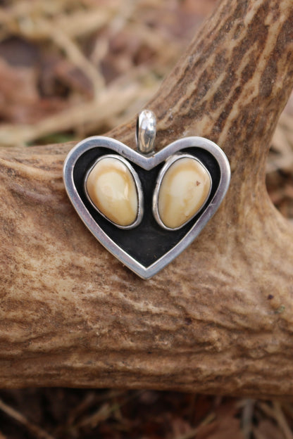 The 2 Of Hearts Pendant